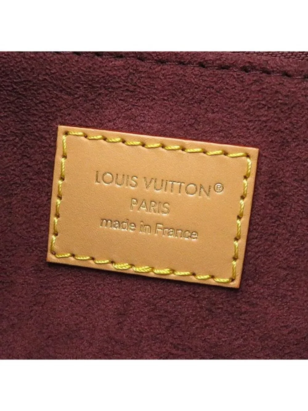 Louis Vuitton 2-Way Bag Carryall BB Monogram Canvas Gold Brown Handbag